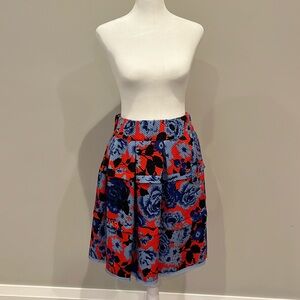 Anthropologie HD in Paris floral skirt